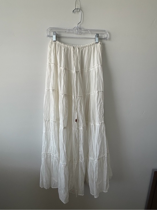 Mustard Seed Dresses & Skirts - Mustard Seed White Tiered Maxi Skirt Size S Boho